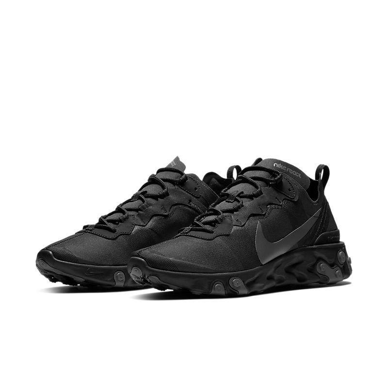 Nike React Element 55 'Triple Black'