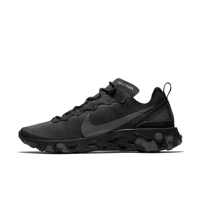 Nike React Element 55 'Triple Black'